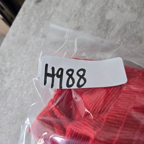 We The Free Thermal Shirt Size XS Orange Oversized Relaxed Fit Pull OVer Top - Picture 12 of 12